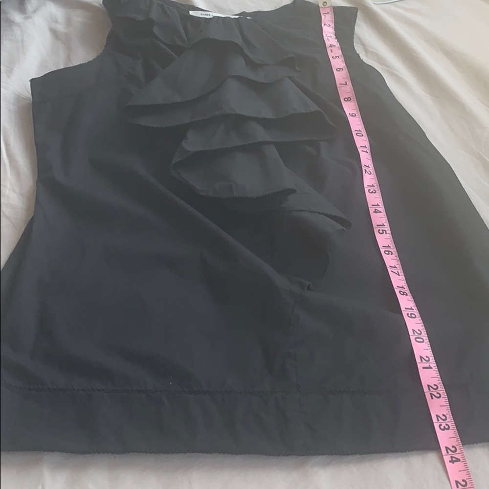 Diane von Furstenberg ruffle front career top - Picture 3 of 6